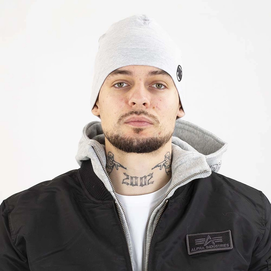 Czapka Zimowa Pit Bull Small Logo II szara