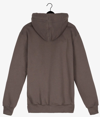Bluza Elade ZIP Hoodie Patch brązowa