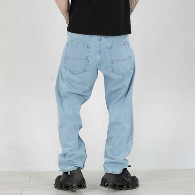 Spodnie Mass Jeans Baggy Fit Slang light blue