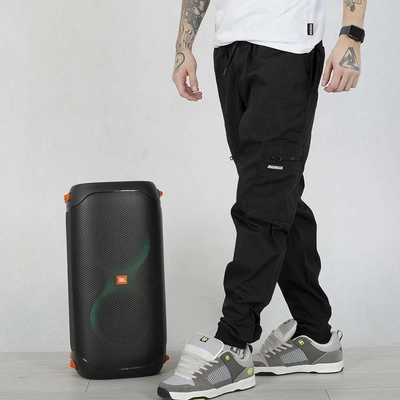 Spodnie materiałowe Jogger Jigga Wear Cargo czarne