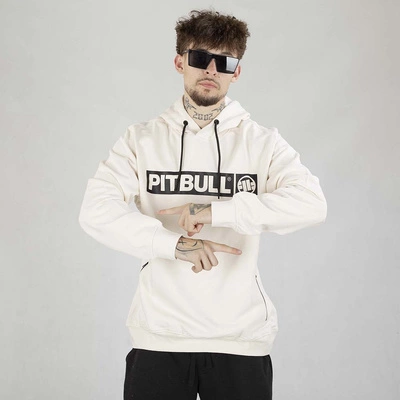 Bluza Pit Bull Hoodie Terry Group Hilltop beżowa