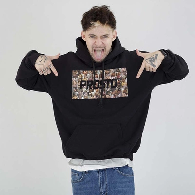 Bluza Prosto Hoodie Cams czarna