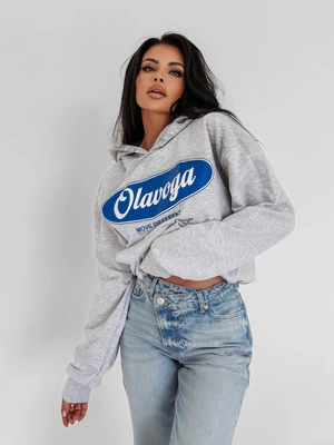 Bluza Olavoga Hoodie Autumn Muse szara