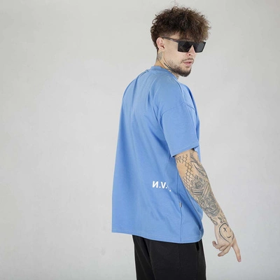 Koszulka Nice View Brand Sharp niebieska