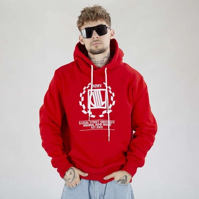 Bluza Diil Hoodie Laur czerwona