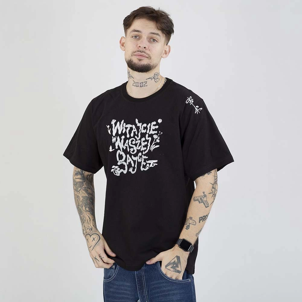 Koszulka Stoprocent Witajcie W Naszej Bajce czarna