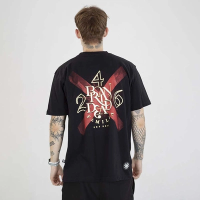 Koszulka Brain Dead Familia Cross 246 czarna