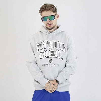 Bluza Pit Bull Hoodie So Cal szara