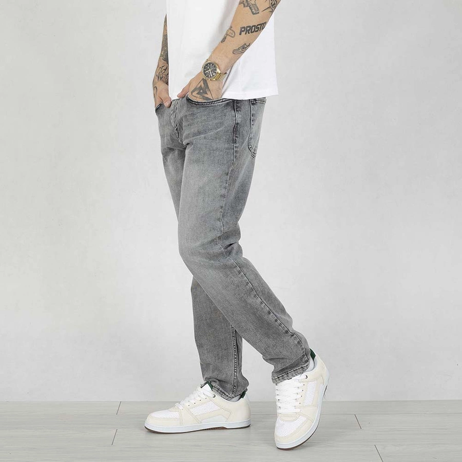 Spodnie Regular I8 Denim REG02 light grey jeans