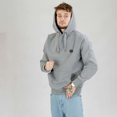 Bluza Pit Bull Hoodie Small Logo ciemno szara