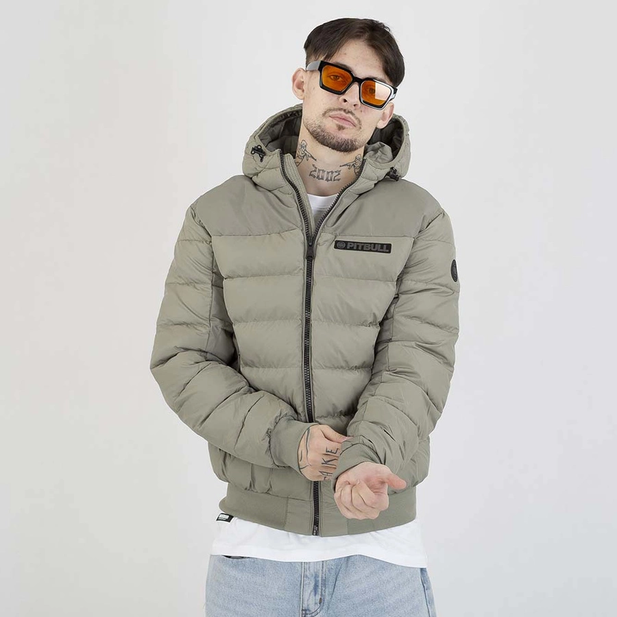 Kurtka Pit Bull Dillon szarozielona