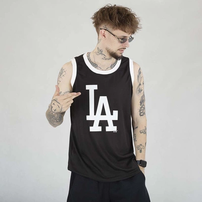 Tank Top 47 Brand MLB LA Dodgers Imprint 657808 czarny