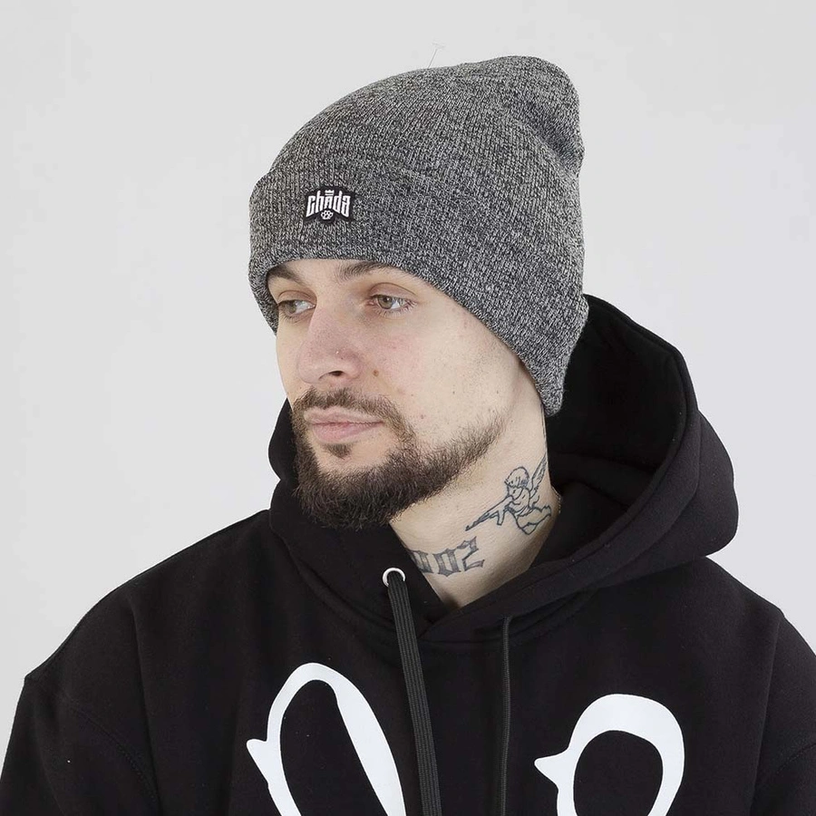 Czapka Chada Kastet Logo grafitowa