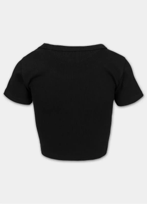 Koszulka Pit Bull Rib Cropped czarna