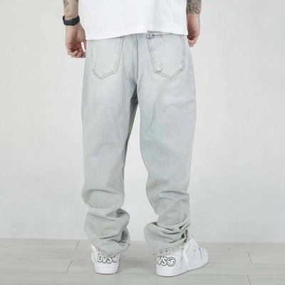 Spodnie Baggy I8 Denim BAG61 jasne niebieskie