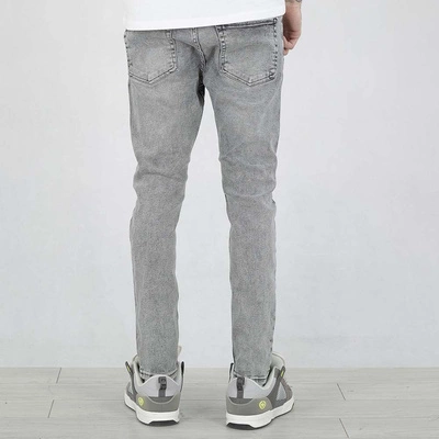 Spodnie I8 Denim SKIN06 Skinny jasne szare