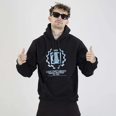 Bluza Diil Hoodie Laur czarna błękitna