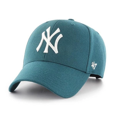 Czapka 47 Brand MLB New York Yankees '47 MVP Snapback zielona B-MVPSP17WBP