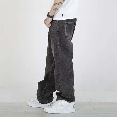 Spodnie Baggy Prosto Shield szare