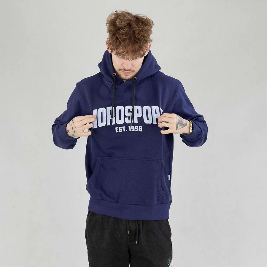 Bluza Hoodie Moro Sport Big University granatowa