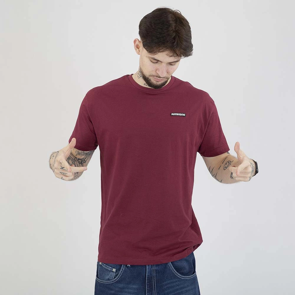 Koszulka Patriotic Futura Mini Slice bordowa