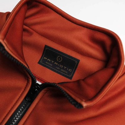 Bluza Crewneck ZIP Patriotic x Epis Ogień Na Tłoki czarno czerwona