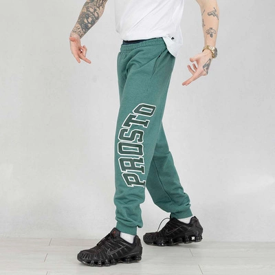 Spodnie dresowe Prosto Flangor zielone