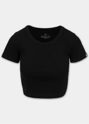 Koszulka Pit Bull Rib Cropped czarna