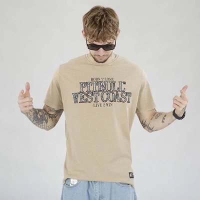 Koszulka Pit Bull Ace Of Spades II piaskowa