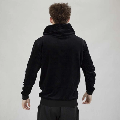 Bluza Hoodie Welur Patriotic Cls Mini Gold APP czarna