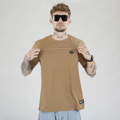 Koszulka Pit Bull Small Logo brązowa