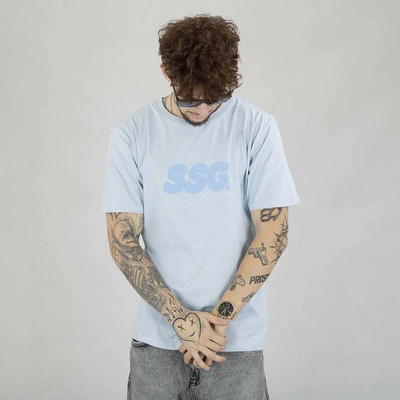 Koszulka SSG Puff błękitna