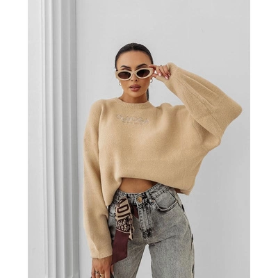 Bluza Olavoga Delia beżowa