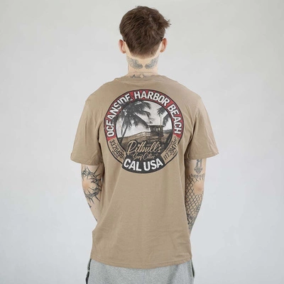 Koszulka Pit Bull Oceanside beżowa