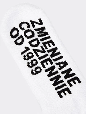 Skarpetki Stoprocent Codziennie białe