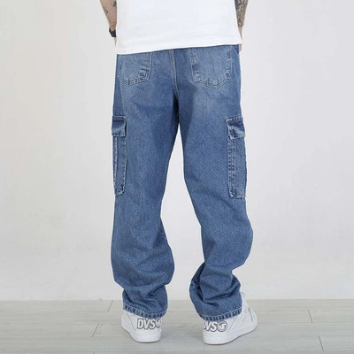 Spodnie Baggy I8 Denim BAG104 niebieskie
