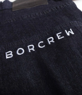 Biuro Ochrony Rapu CLASSIC BORCREW Szorty jeans Dark