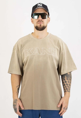 Koszulka Karl Kani Retro Washed PD00007529 brązowy