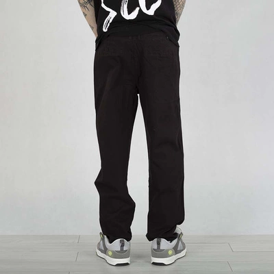 Spodnie Chino Prosto Mantou black