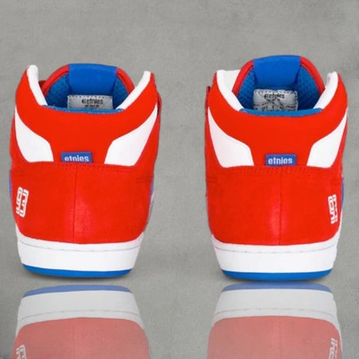 Buty Etnies MC Rap Hi Red White Blue