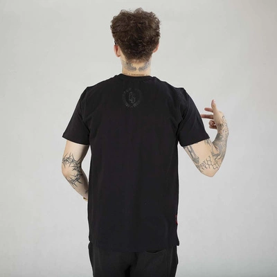 Koszulka Ciemna Strefa CS Duży Herb czarno czarna