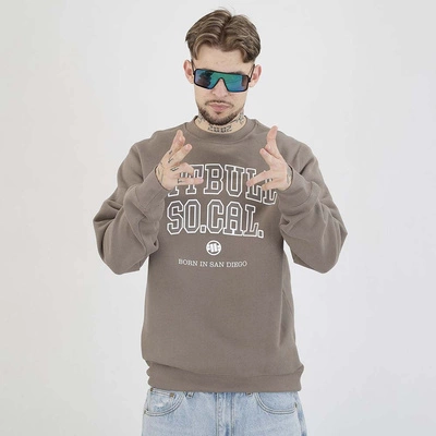 Bluza Pit Bull Crewneck So Cal szarobrązowa