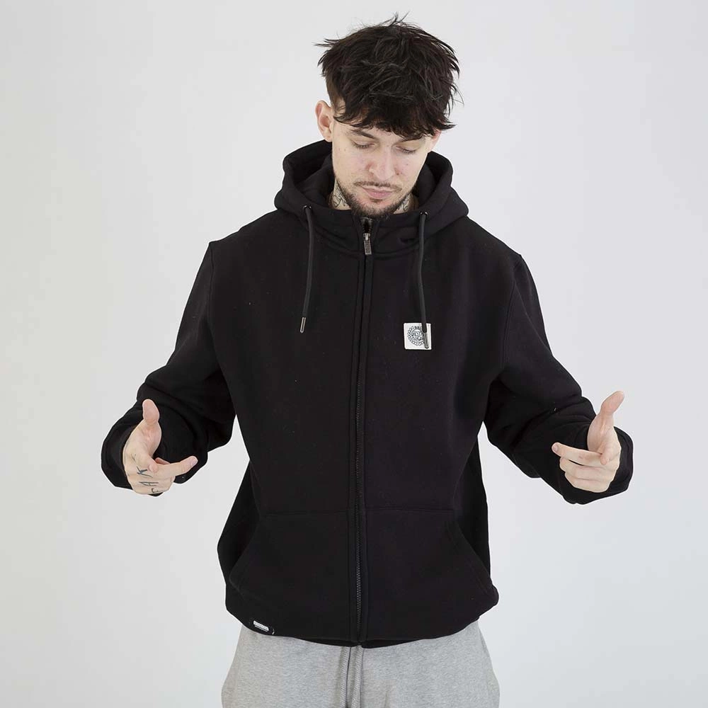 Bluza Hoodie Mass ZIP Patch czarna