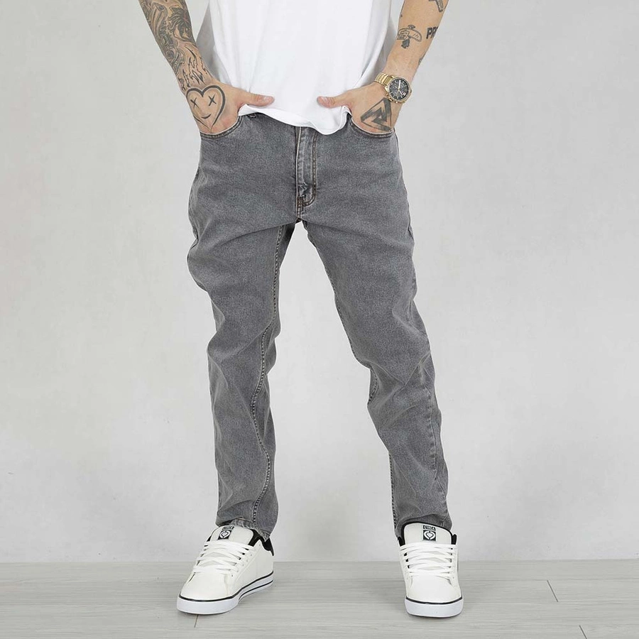 Spodnie Regular Prosto Pocklog gray jeans