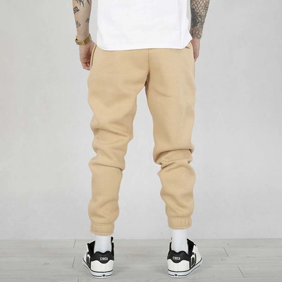 Spodnie Dresowe SSG Slim Written brązowe