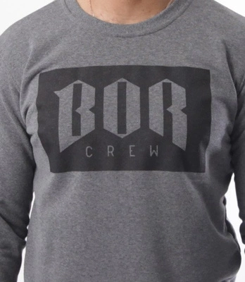 Biuro Ochrony Rapu-Bor New Bluza Ciemny Szary