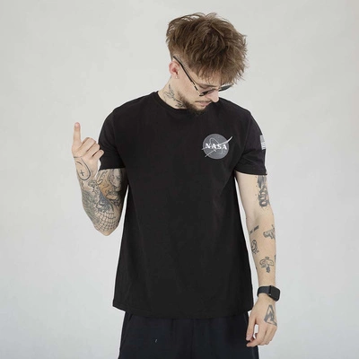 Koszulka Alpha Industries Space Shuttle 176507 czarna 