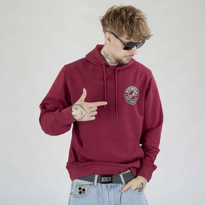 Bluza Pit Bull Hoodie San Diego CA bordowa