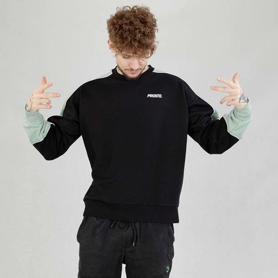 Bluza Prosto Crewneck Fraxle czarna