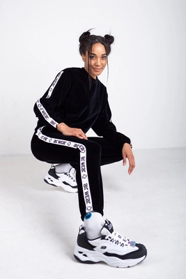 Dresy ATR Wear Welurowe ATR czarne